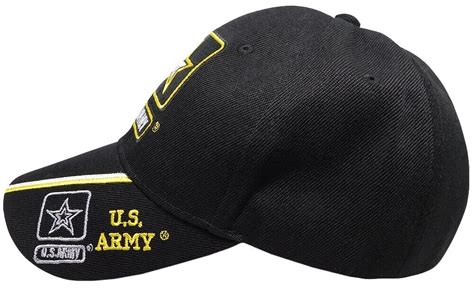 Us Army Star Logo Emblem Black Embroidered Cap Hat Licensed Ebay