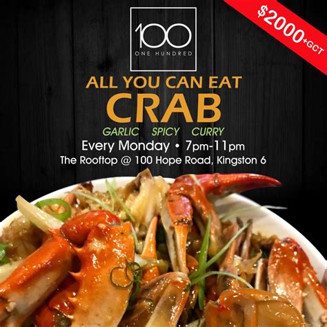 All You Can Eat CRAB 100 Hope Road