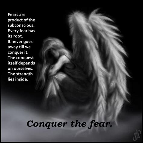 conquer the fear quotes photo 18373110 fanpop