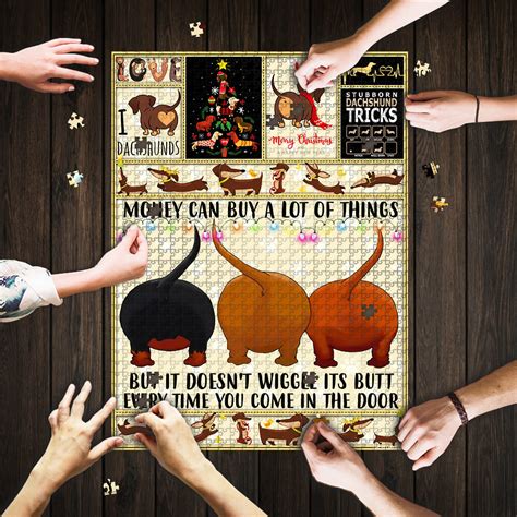 One day i thought it would be fun to time lapse my puzzles, which turned in to tutorials and more time lapses! Dachshund Lover Jigsaw Puzzle PN62RPZ - Homewix