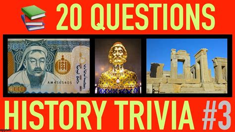 History Trivia Quiz 3 20 World History Trivia Quiz Questions And