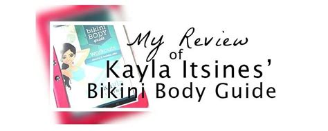 All the photos she posts of other girls result have been sent into her to thank her. Latest Kayla Itsines review that explains what the Bikini ...