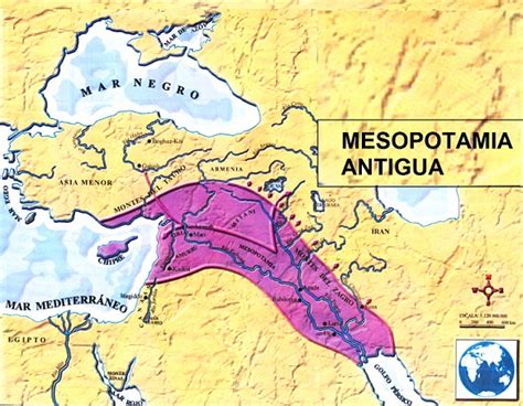 Mapa De Mesopotamia Antigua Social Hizo