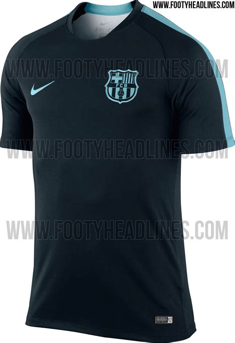 Fc Barcelona 15 16 Champions League Pre Match And Training Shirts