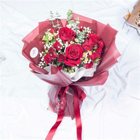 Be Mine Valentines Day Bouquet Fav Florist Singapore