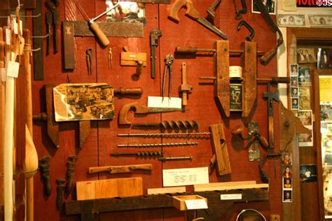 Antique Woodworking Tools At Schanz Furniture Shop South Amana Ia
