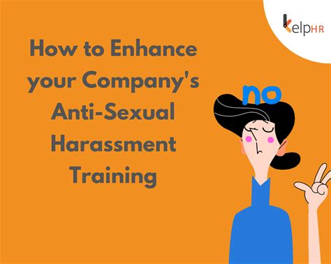 how to enhance your company s anti sexual harassment training kelp