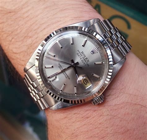 Replica rolex oyster perpetual 31 millimetri watch: Classic steel mens Rolex Oyster Perpetual Datejust - ITEMS ...