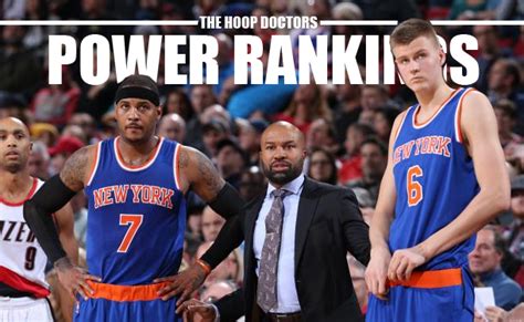 Nba Power Rankings The New York Knicks Are Beyond Maddening The Hoop