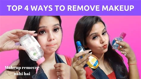 I Found 4ways To Remove Makeup Without Makeup Removertop4 Ways To Remove Makeupmiss Beautypie