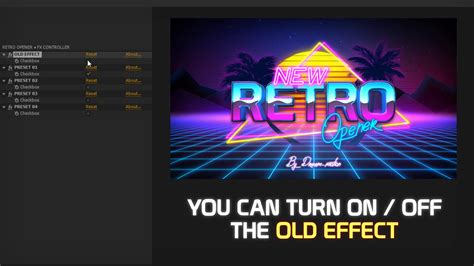 The music can be downloaded here 5. Retro Opener 23099094 Videohive Download Direct After Effects