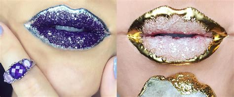 the crystal lip trend is taking over instagram the fashion engineer