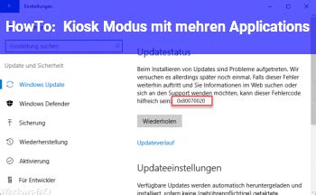 Kiosk Modus Mit Mehren Applications Windows Net