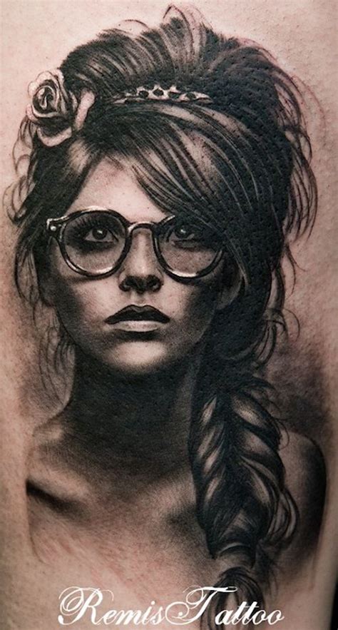 10 Uniquely Beautiful Portrait Tattoos Tatoo Art Tattoo