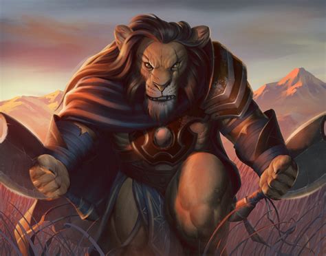 Artstation Lion Warrior