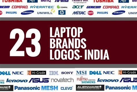 23 Best Laptop Brands In India With Logos