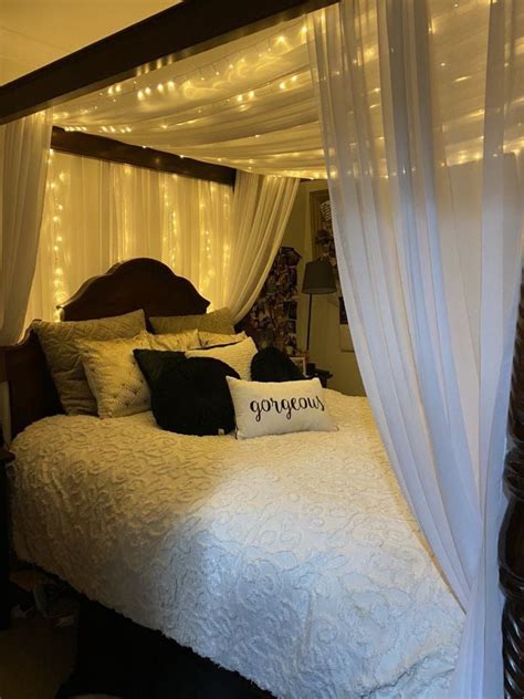 Home Decor Ideas For Bed Canopy Romantic Bedroom Decor Room Makeover Bedroom Canopy Bed Diy