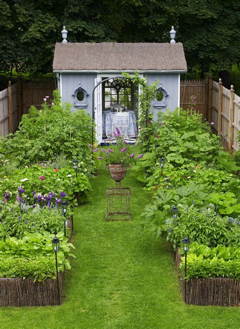 Small Garden With Shed Ideas Garden Design