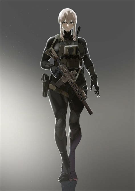 Military Armor Anime Military Military Girl Female Character Design