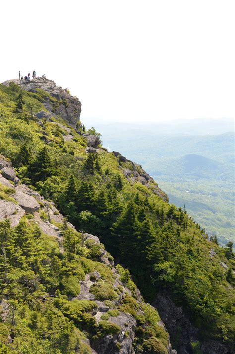 Grandfather Mountain Climbing Rocks And A Swinging Bridge Karstravels