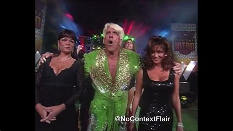 Ric Flair And The Giant With Woman Jimmy Hart And Miss Elizabeth On