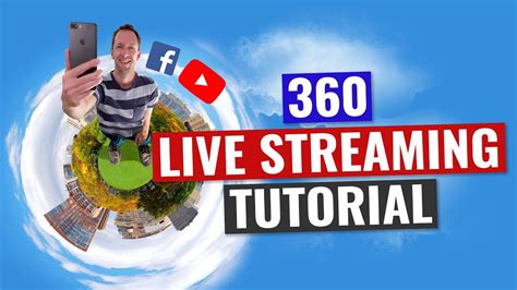 360 Live Streaming Tutorial 360 Degree Video On Facebook Live And