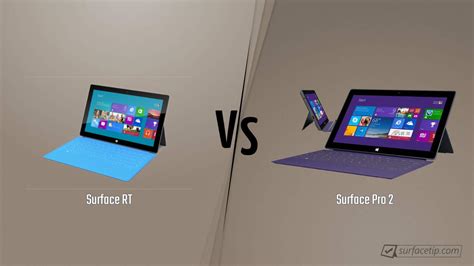 Surface Rt Vs Surface Pro 2 Detailed Specs Comparison