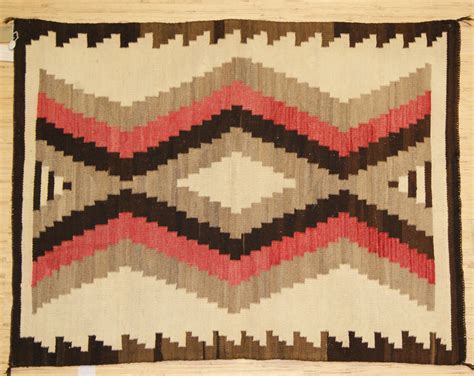 Historic Navajo Chiefs Blanket Circa 1920 For Sale