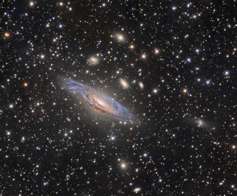 The Ngc7331 Group Ngc 7331 Is An Unbarred Spiral Galaxy Ab Flickr