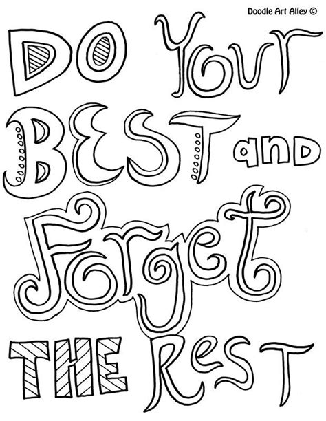 Our free coloring pages for adults and kids, range from star wars to mickey mouse. inspirational quotes coloring pages - Quoteko. | Coloring ...
