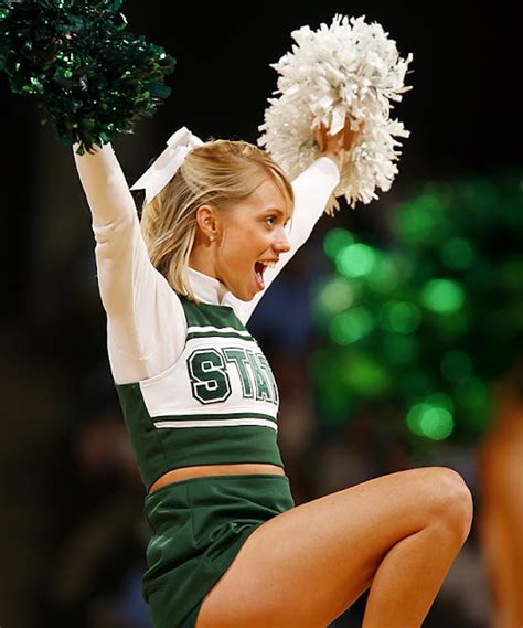 Nfl And College Cheerleaders Photos Ncaa Tourney Sweet 16 Preview 5 Michigan State V 9