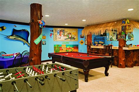 Inspired living · superior customer service · timeless style Log Home Game Room Decor