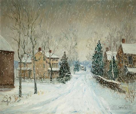 Snowstorm Artwork By Walter Emerson Baum Oil Painting And Art Prints On