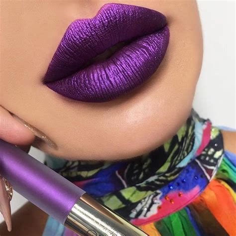 💋🍇 Grape Crush 💥⚡️ Looks So Heavy Glam On Glamoursbynat 😍those Lips