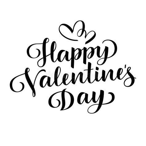 Día Feliz Del `s De La Tarjeta Del Día De San Valentín Letras Del