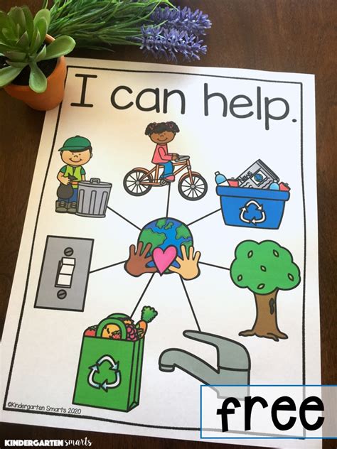 Earth Day Kindergarten Worksheets