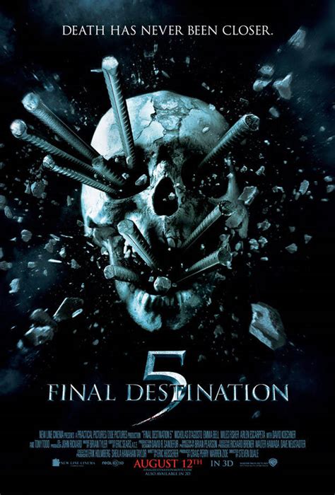 Hellraios Final Destination 5 Brrip 720p 600mb Movie 2011