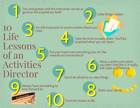 Ten Life Lessons Ive Learned As An Activities Director In A Retirement