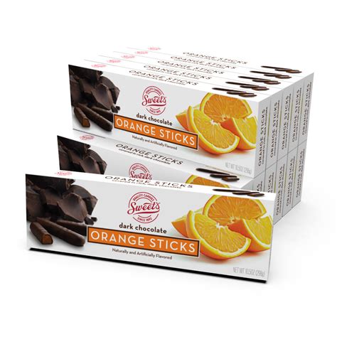 Buy Dark Chocolate Orange Sticks Sweet Candy Company