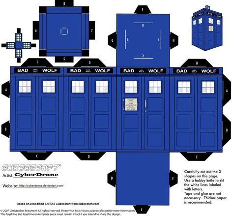 Printable Papercraft Tardis Printable Papercrafts Printable Papercrafts