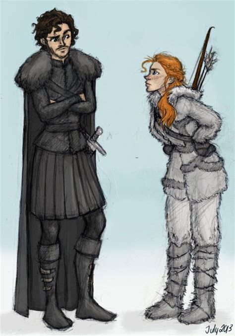 You Know Nothing Jon Snow By Meabhdeloughry Jon Snow And Ygritte