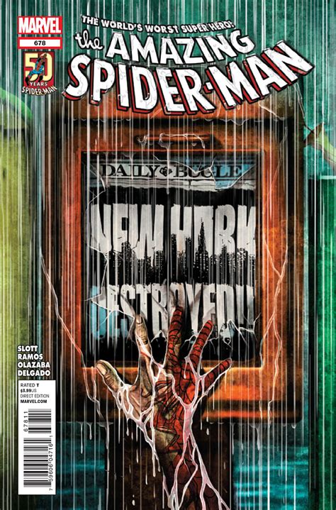 Amazing Spider Man Vol 1 678 Marvel Database Fandom Powered By Wikia