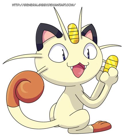 My Favorite Normal Type 2014 Meowth By Generalgibby On Deviantart