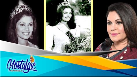 Rosy Senanayake Became The Very First Mrs World In 1985 Nostalgic Memorieslk Youtube