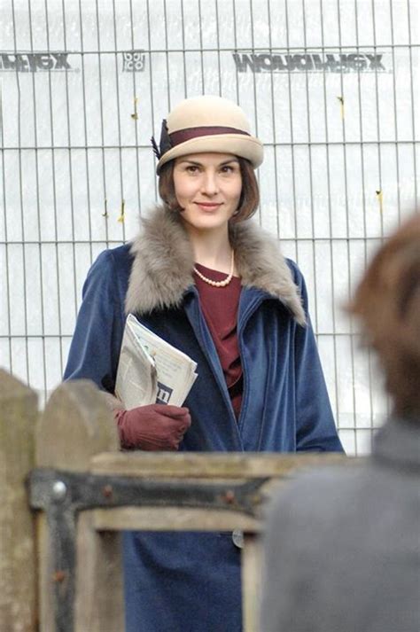 Clairiere —michelle Dockery And Laura Carmichael Filming In