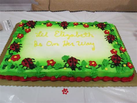 Check spelling or type a new query. LADYBUG THEME BABY SHOWER. THE CAKE WAS DONE BY KROGER'S ...