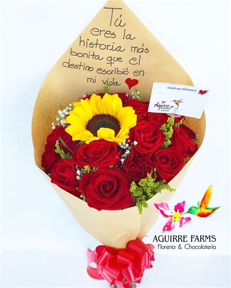 Imagenes De Ramos De Flores Con Frases De Amor Quotes De Amor