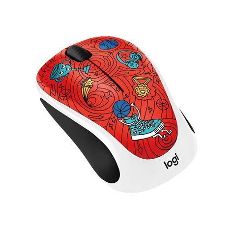 Logitech M238 Wireless Mouse Champion Coral Mus Optisk 3