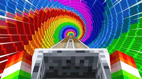Rainbow Minecraft Logo