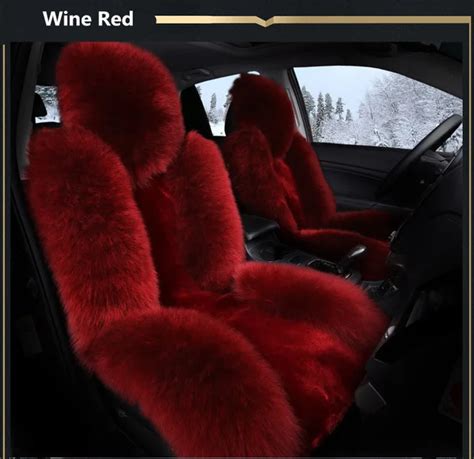 100 natural fur australian sheepskin auto car seat cover faux auto car styling goods for lada